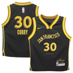 Versatile Stephen Curry Golden State Warriors Nike Toddler Swingman Replica Jersey City Edition Black