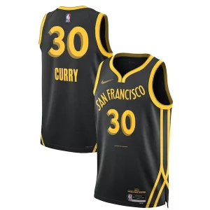 Robusto Elegante Resistente Stephen Curry Golden State Warriors Nike Unisex 2023/24 Swingman Jersey Black City Edition