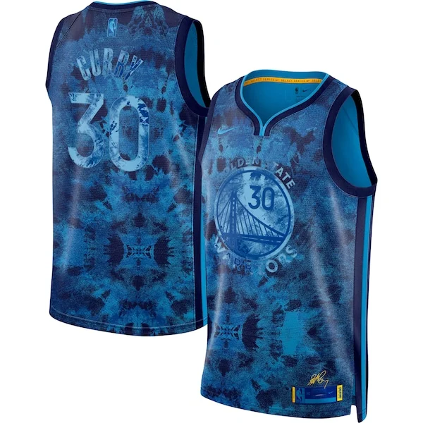 Attraente Stephen Curry Golden State Warriors Nike Unisex Select Series Swingman Jersey Royal