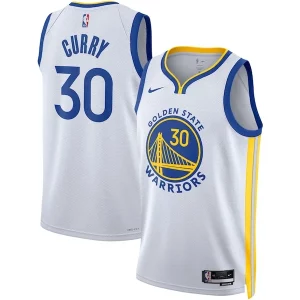 Carino Stupendo Magnifico Stephen Curry Golden State Warriors Nike Unisex Swingman Jersey Association Edition White/Royal