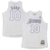 Cool Steve Nash Los Angeles Lakers 2012 Authentic Player Jersey White