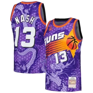 Attraente Steve Nash Phoenix Suns 1996/97 Hardwood Classics Asian Heritage 6.0 Swingman Throwback Player Jersey Purple