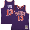 Cool Duraturo Fantastico Steve Nash Phoenix Suns 2001/02 Hardwood Classics Swingman Jersey Purple/White
