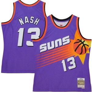 Lussuoso Stupendo Fantastico Steve Nash Phoenix Suns Hardwood Classics 1996/97 Tropical Swingman Jersey Purple