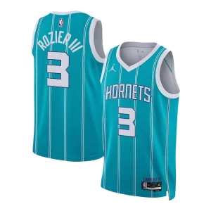 Splendido Fantastico Eccezionale Terry Rozier Charlotte Hornets Jordan Brand Unisex Swingman Jersey Association Edition Teal