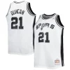 Raffinato Prestigioso Ottimo Tim Duncan San Antonio Spurs Big & Tall Hardwood Classics 1998/99 Swingman Jersey White/Black