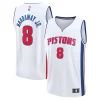 Comodo Eccezionale Tim Hardaway Jr. Detroit Pistons Fast Break Replica Player Jersey Association Edition White