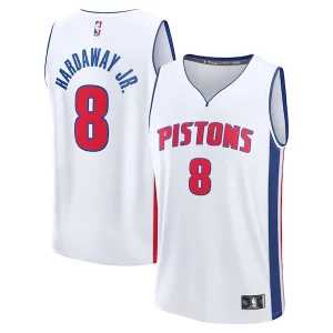 Comodo Eccezionale Tim Hardaway Jr. Detroit Pistons Fast Break Replica Player Jersey Association Edition White