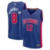 Gorgeous Meraviglioso Duraturo Tim Hardaway Jr. Detroit Pistons Fast Break Replica Player Jersey Icon Edition Blue