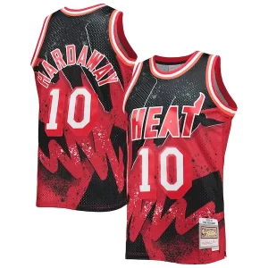 Ottimo Tim Hardaway Miami Heat Hardwood Classics 1996/97 Hyper Hoops Swingman Jersey Scarlet