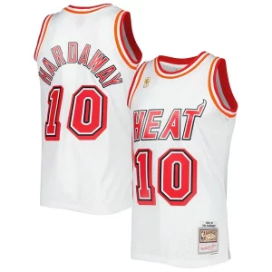Carino Lussuoso Tim Hardaway Miami Heat Hardwood Classics Swingman Jersey White