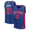 Pratico Prestigioso Gorgeous Tobias Harris Detroit Pistons Fast Break Replica Player Jersey Icon Edition Blue