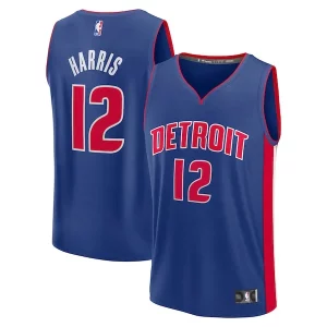 Pratico Prestigioso Gorgeous Tobias Harris Detroit Pistons Fast Break Replica Player Jersey Icon Edition Blue