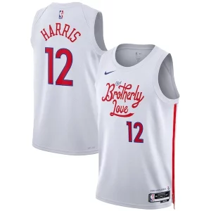 Lussuoso Tobias Harris Philadelphia 76ers Nike Unisex 2022/23 Swingman Jersey City Edition White