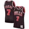 Fascinante Ottimo Toni Kukoc Chicago Bulls 1995/96 Hardwood Classics Swingman Jersey Black
