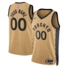 Pratico Incantevole Toronto Raptors Nike Unisex 2023/24 Custom Swingman Jersey Gold City Edition