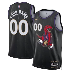 Meraviglioso Duraturo Trendy Toronto Raptors Nike Unisex 2024/25 Custom Swingman Jersey City Edition Black