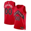 Elegante Toronto Raptors Nike Unisex Swingman Custom Jersey Red Icon Edition