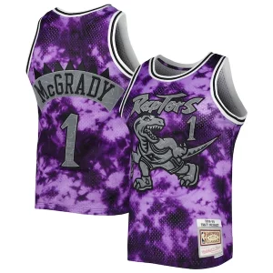 Gorgeous Classico Tracy McGrady Toronto Raptors 1998/99 Galaxy Swingman Jersey Purple