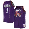 Fantastico Comodo Delizioso Tracy McGrady Toronto Raptors Big & Tall Hardwood Classics 1998/99 Swingman Jersey Purple