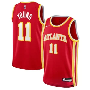 Trendy Trae Young Atlanta Hawks Nike Youth Swingman Jersey Icon Edition Red