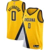 Attraente Delizioso Tyrese Haliburton Indiana Pacers Jordan Brand Unisex Swingman Jersey Statement Edition Gold