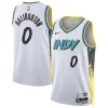 Trendy Bellissimo Tyrese Haliburton Indiana Pacers Nike Unisex 2024/25 Swingman Player Jersey City Edition White