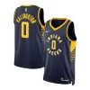Elegante Fascinante Accattivante Tyrese Haliburton Indiana Pacers Nike Unisex Swingman Jersey Icon Edition Navy