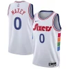 Raffinato Tyrese Maxey Philadelphia 76ers Nike Unisex 2024/25 Swingman Player Jersey City Edition White