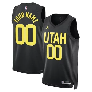 Robusto Utah Jazz Jordan Brand Unisex 2022/23 Swingman Custom Jersey Statement Edition Black