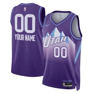 Meraviglioso Pratico Utah Jazz Nike Unisex 2024/25 Custom Swingman Jersey City Edition Purple