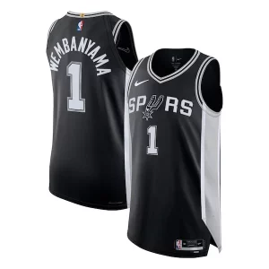 Versatile Eccezionale Victor Wembanyama San Antonio Spurs Nike Authentic Jersey Icon Edition Black