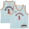 Meraviglioso Splendido Bellissimo Victor Wembanyama San Antonio Spurs Nike Preschool 2024/25 Swingman Player Jersey City Edition Light Blue