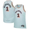 Duraturo Victor Wembanyama San Antonio Spurs Nike Youth 2024/25 Swingman Player Jersey City Edition Light Blue