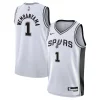 Lussuoso Victor Wembanyama San Antonio Spurs Nike Youth Swingman Jersey Association Edition White