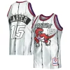 Robusto Vince Carter Toronto Raptors 1998/99 Hardwood Classics 75th Anniversary Swingman Jersey Platinum