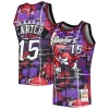 Lussuoso Accattivante Splendido Vince Carter Toronto Raptors 1998/99 Hardwood Classics Lunar New Year Swingman Jersey Purple