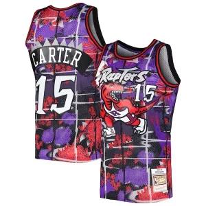 Lussuoso Accattivante Splendido Vince Carter Toronto Raptors 1998/99 Hardwood Classics Lunar New Year Swingman Jersey Purple