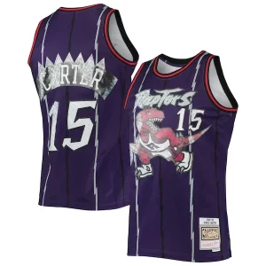 Elegante Duraturo Vince Carter Toronto Raptors 1998/99 Hardwood Classics NBA 75th Anniversary Diamond Swingman Jersey Purple