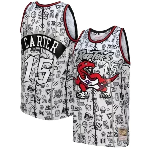 Moderno Vince Carter Toronto Raptors 1998/99 Swingman Jersey White