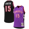 Incantevole Splendido Vince Carter Toronto Raptors 1999/2000 Hardwood Classics Authentic Jersey Purple