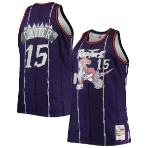 Stupendo Fantastico Trendy Vince Carter Toronto Raptors Big & Tall 1998/99 NBA 75th Anniversary Diamond Swingman Jersey Purple
