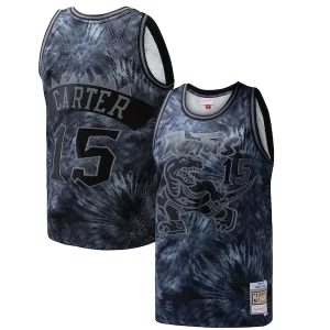 Magnifico Vince Carter Toronto Raptors Hardwood Classics 1998/99 Tie Dye Swingman Jersey Black