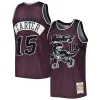 Raffinato Lussuoso Resistente Vince Carter Toronto Raptors Hardwood Classics Off Court Swingman Jersey Purple