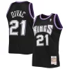 Gorgeous Accattivante Eccezionale Vlade Divac Sacramento Kings 2000/01 Hardwood Classics Swingman Jersey Black