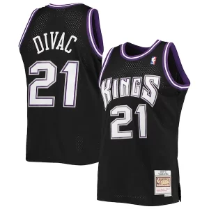 Gorgeous Accattivante Eccezionale Vlade Divac Sacramento Kings 2000/01 Hardwood Classics Swingman Jersey Black