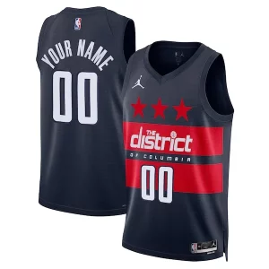 Magnifico Washington Wizards Jordan Brand Unisex 2024/25 Custom Swingman Jersey Statement Edition Navy