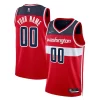 Magnifico Comodo Eccezionale Washington Wizards Nike 2021/22 Diamond Swingman Custom Jersey Icon Edition Red