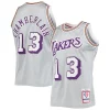 Robusto Duraturo Wilt Chamberlain Los Angeles Lakers 75th Anniversary 1971/72 Hardwood Classics Swingman Jersey Silver