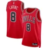 Trendy Pratico Zach LaVine Chicago Bulls Nike Unisex Swingman Jersey Icon Edition Red/White